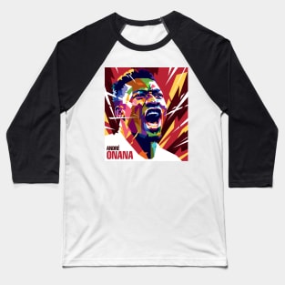 Andre Onana Illustration Baseball T-Shirt